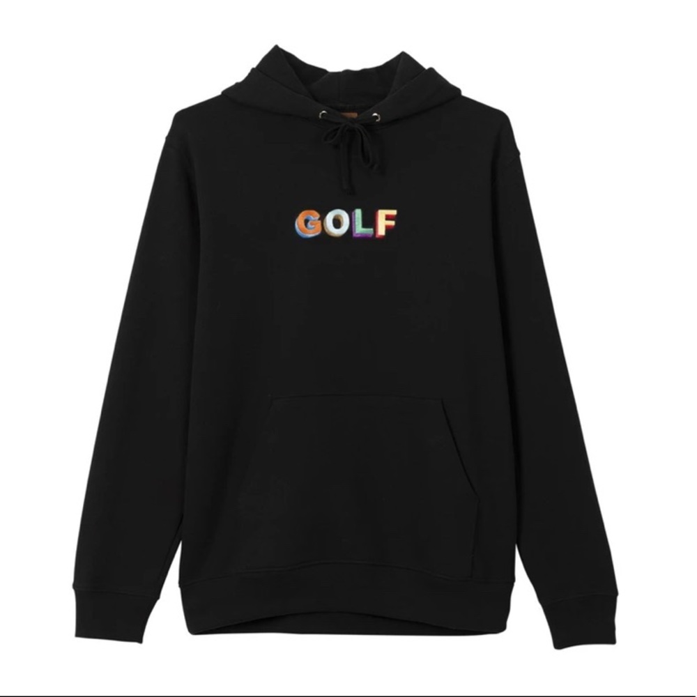 MULTI COLOR 3D GOLF HOODIE by GOLF WANG